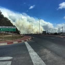 Feuer über der N2