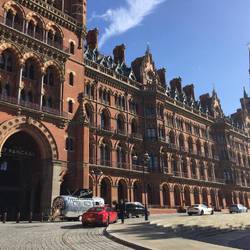 St Pancras station, London