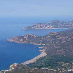 Golfe de Galeria from the top