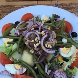 Val's Nicoise salad