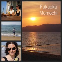 am Strand Momochi