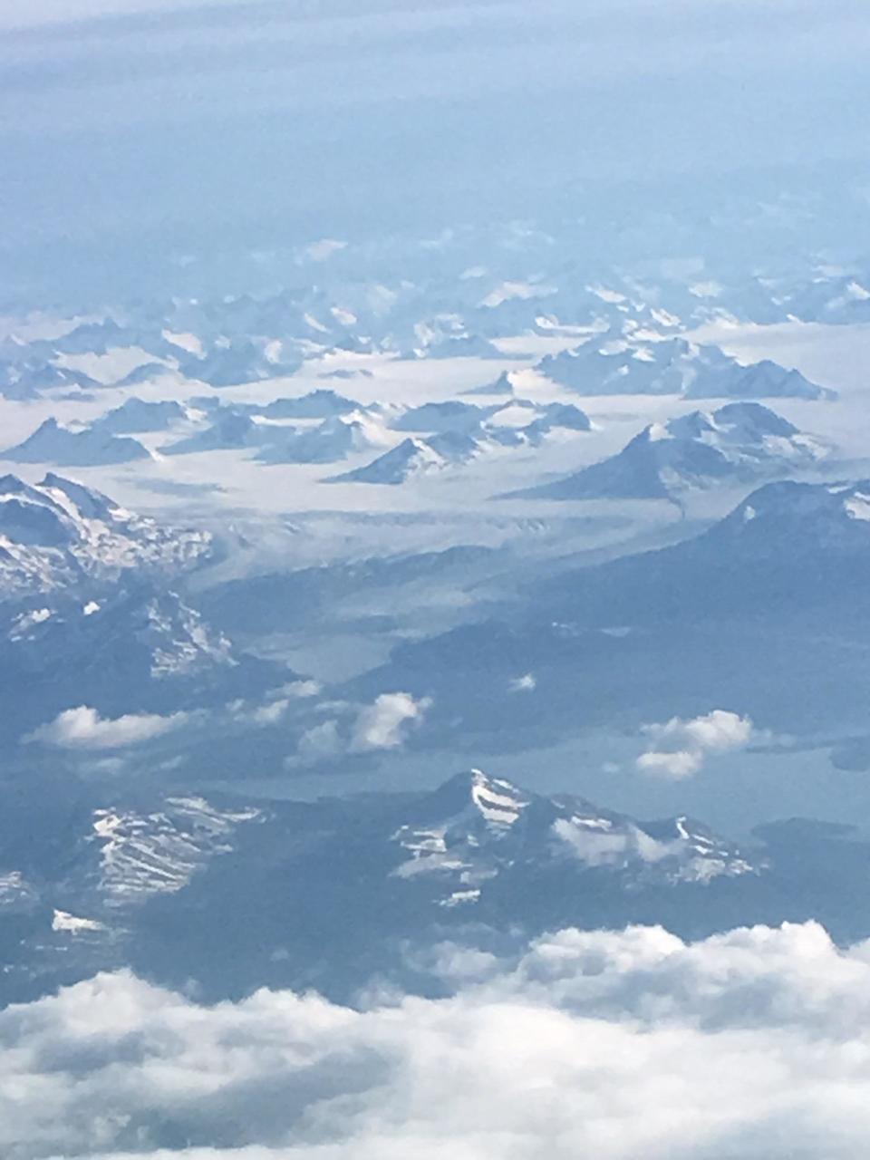 View of Llewellyn Glacier