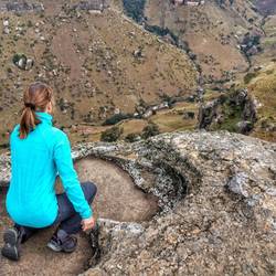 Der Blick nach unten