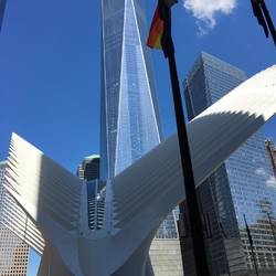 Ground zero Transportation Hub.
