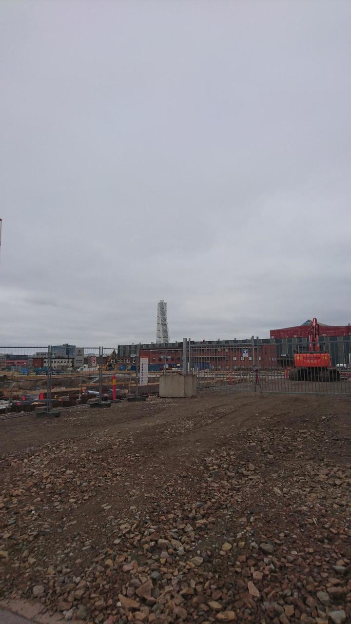Blick auf Turning Torso