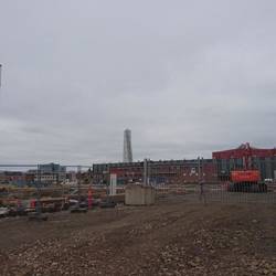 Blick auf Turning Torso