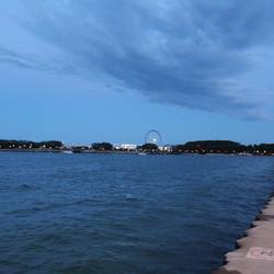 Lake Michigan at Night