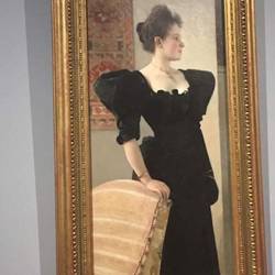 a Klimt painting