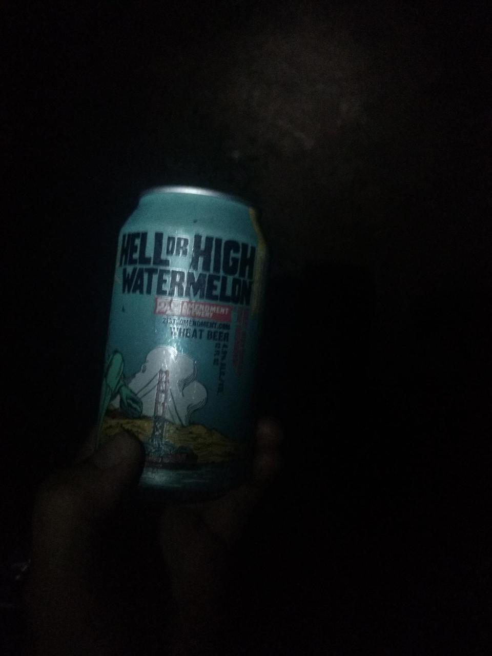 Watermelonish beer