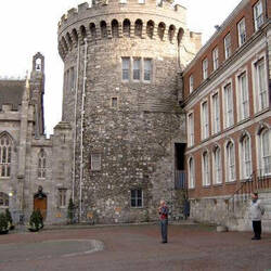 The Record Tower, the sole surviving tower of the medieval castle