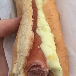 Hot dog from Bæjarins Beztu Pylsur