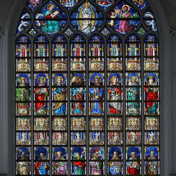Stained glass window