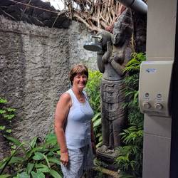 Duschen unter freiem Himmel