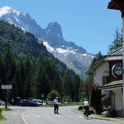 Shortly after leaving Vallorcine