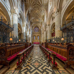 The choir of Christ Church Cathedral