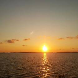 Sunrise over Lake Erie