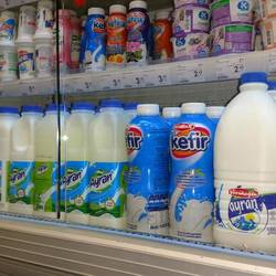Ayran is also available in 2 liter canisters 😎!
