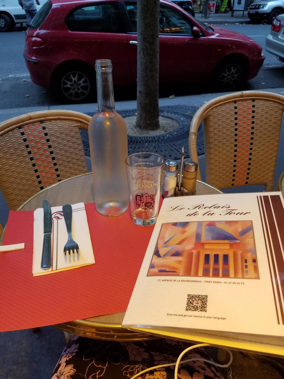 When I ordered water with dinner, the waiter called it a French kiss :)