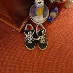 meine alten bequemen Treter - hab ich da gelassen da Sohle gebrochen