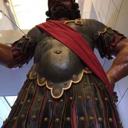 wooden mechanical statue from 1600's