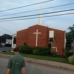 The church where we stayed in the basement