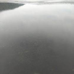 Just a sign in the river