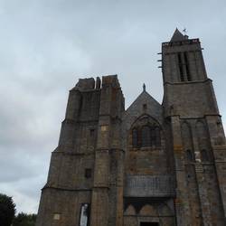 cathedral with unfinished tower
