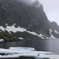 Eisschollen im Juli