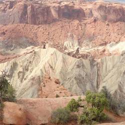 Le cratère de la météorite