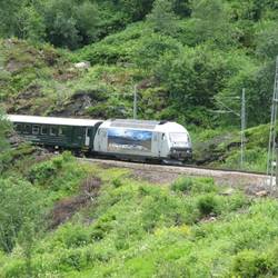 The Flåm train