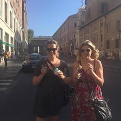 Gelati outside the Vatican