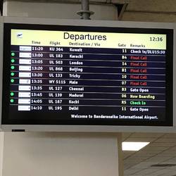 Next stop Dehli.