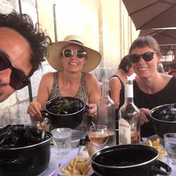 Mussels lunch