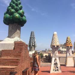 Chimneys at Palau Guell