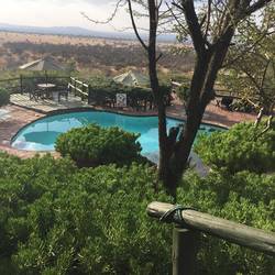 lovely to have a pool even though it is freezing