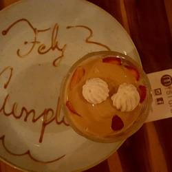 My fake birthday dessert