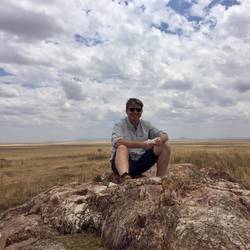 On top of the world in the middle of nowhere