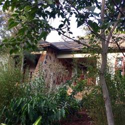 our two rooms form a lodge. as big as a house !