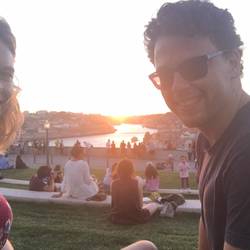 Sunset in Porto
