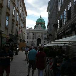 St Michael's Gate leading to the Hofburg Imperial Palace