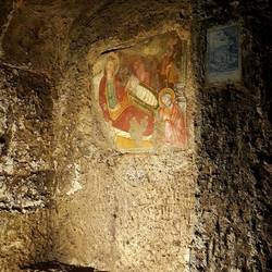 Inside the church Maddona del Parto