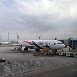 Our plane KL - Bali
