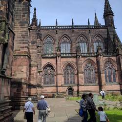 A cathedral in Chester