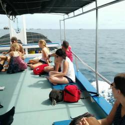 Die erste Fahrt zum Sail Rock