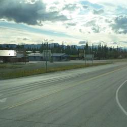 Alaska Highway at Tok