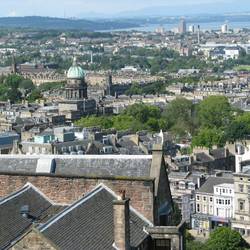 View over Edinburgh