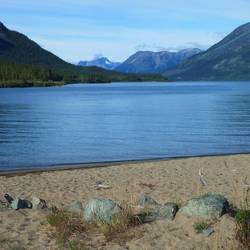 Lake Bennett in the afternoon