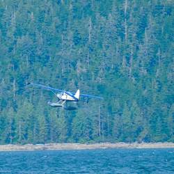Only two ways in to the National Forrest - Jet boat or Float Plane