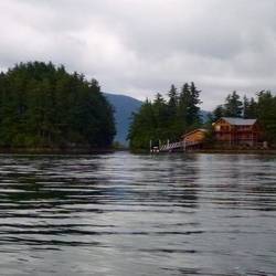 One of the small islands off Sitka.