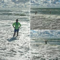 A swim in the Baltic Sea